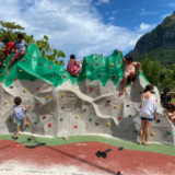 In-Bora-Bora,-after-the-children-of-the-Faanui-Ward-picked-up-rubbish-in-the-park,-they-got-to-play-on-the-playground.-French-Polynesia,-February-2020