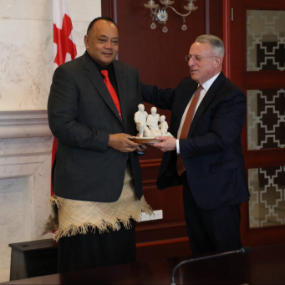 Elder-Ulisses-Soares-meets-with-Tonga's-Prime-Minister.