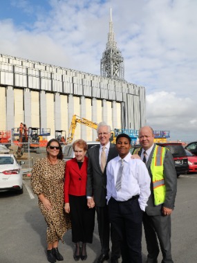 Elder-and-Sister-Christofferson-visit-the-construction-site-of-the-Auckland-New-Zealand-Temple.-28-May-2023.