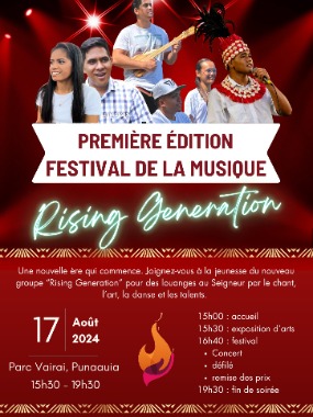 Festival A Youth Concert French Polynesia 17 August 2024