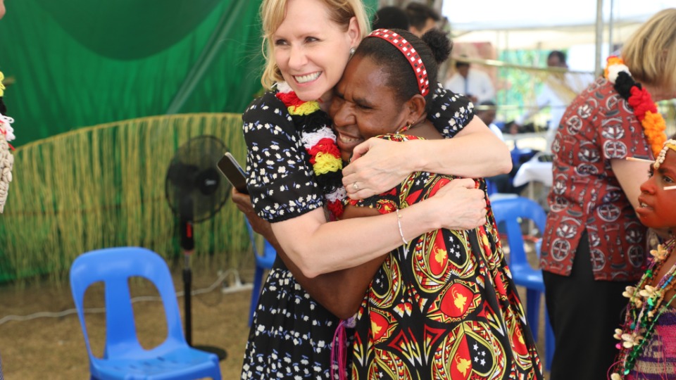 Sister-Amy-Wright-Hugs-Papua-New-Guinean-Sister