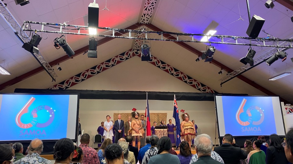 60th Independence Anniversary of the Independent State of Samoa celebration.