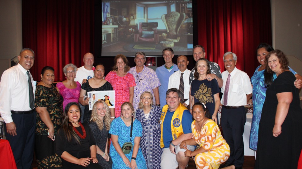   Attendees at the Short Film Premiere for Rheumatic Fever Relief in American Samoa.    
