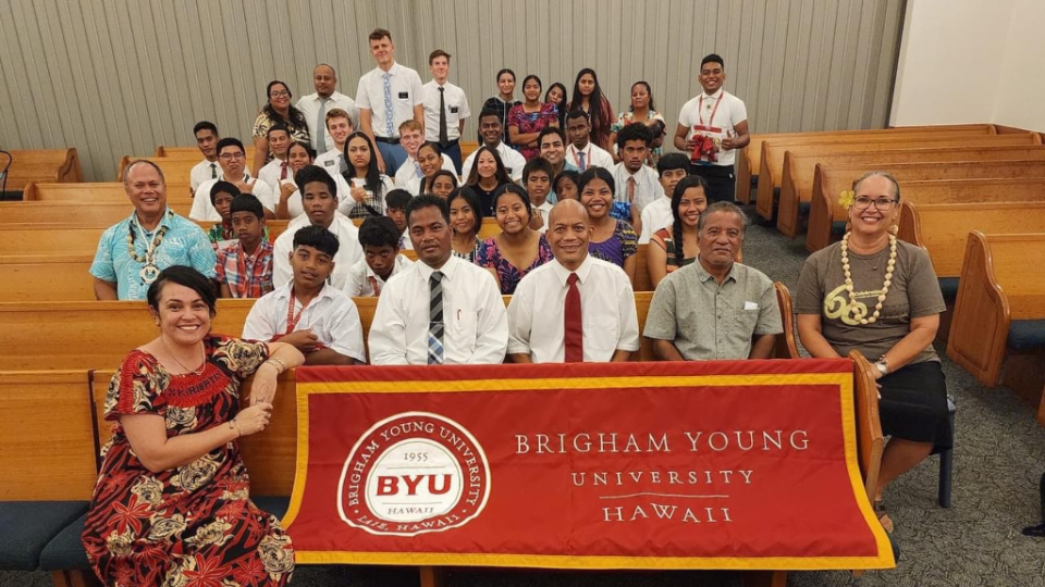 Brigham Young University–Hawaii (BYU–Hawaii) devotional in Majuro, Marshall Islands