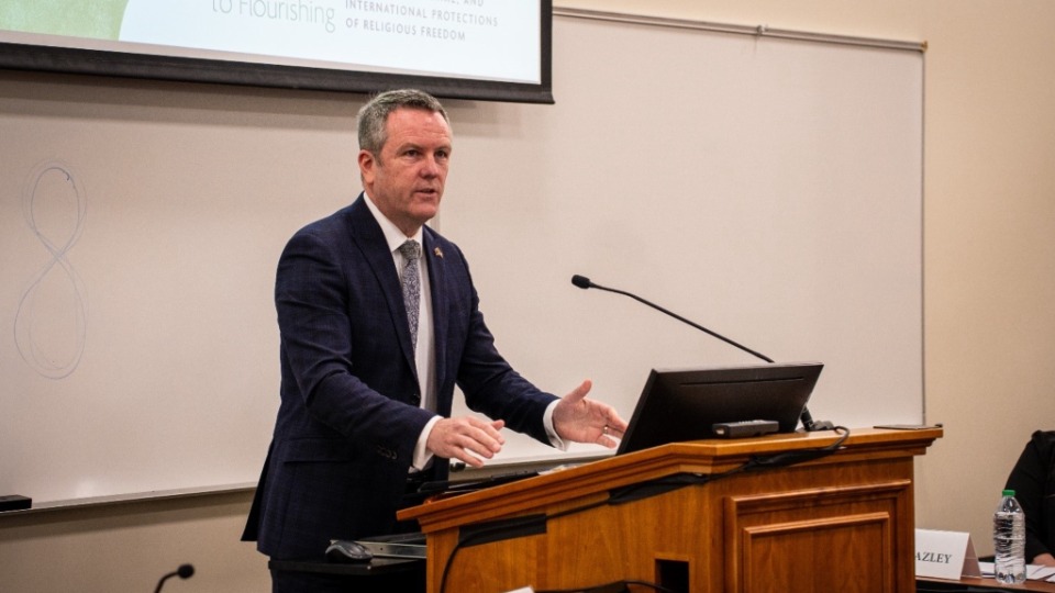 Simon O'Connor at BYU IRLS