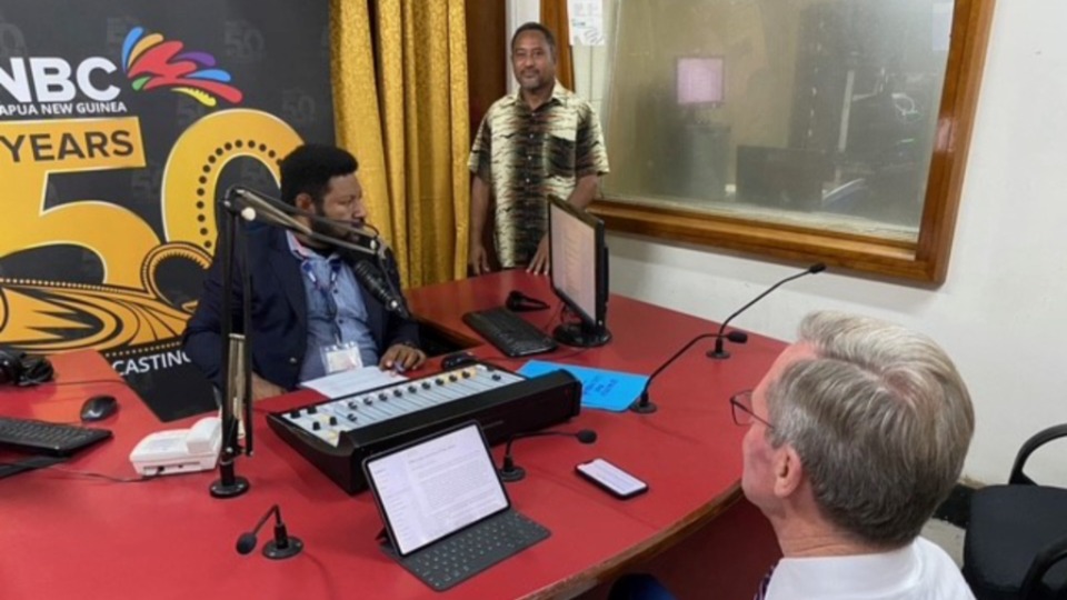 Elder Meurs Radio Interview PNG