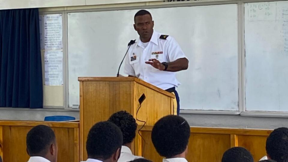 -U.S.-Army-Sergeant-Ratukalivati-Volavola,-Cultural-Non-Commissioned-Officer-for-the-Pacific-Augmentation-Team-Fiji,-Task-Force-Oceania,-9th-Mission-Support-Command-spoke-at-his-alma-mater,-LDS-Church-College,-in-Suva.