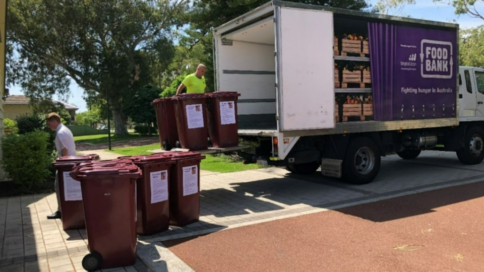 Foodbank Appeal, December 2021. Perth, Australia.