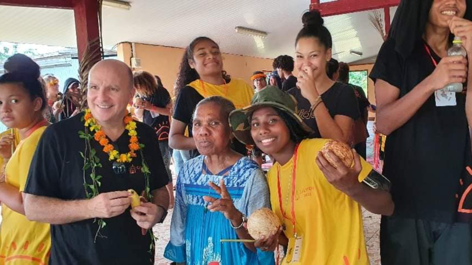 President-Guidi-with-the-youth-and-leaders-during-a-youth-conference-on-Lifou-Island,-New-Caledonia.-April-2022