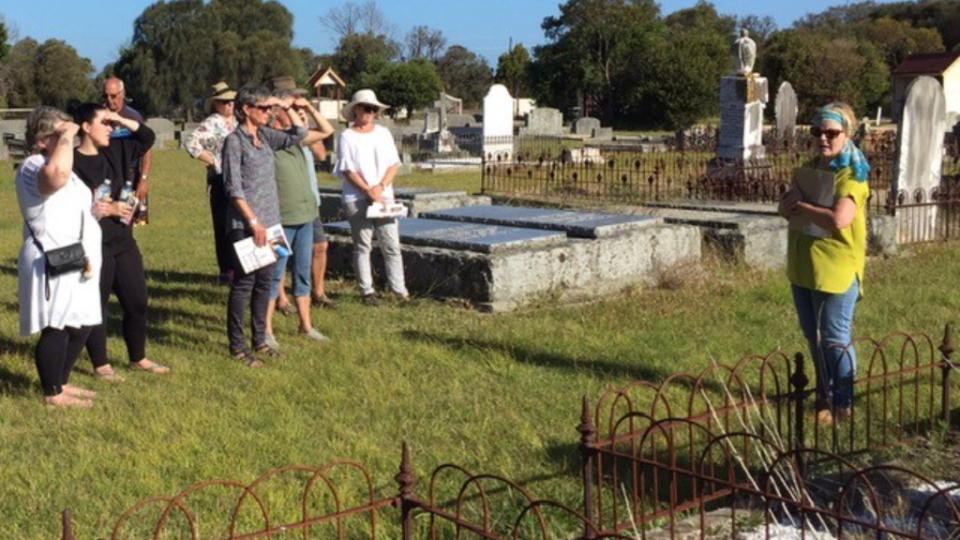 Sandi Davie, cemetery walking tours host, Family History, Australia, Gippsland Magazine