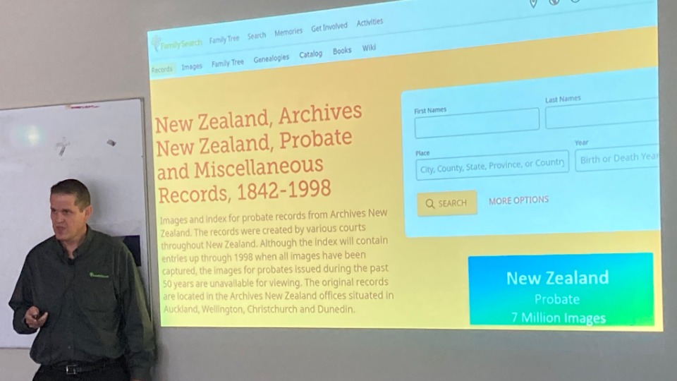 Fam Hist Expo Nelson NZ archives Aug 2024