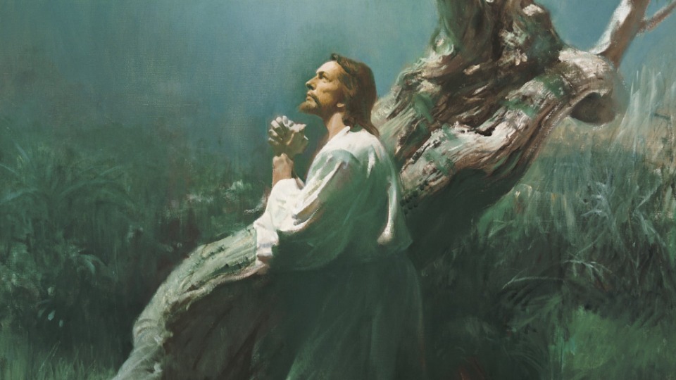 Jesus Praying in Gethsemane