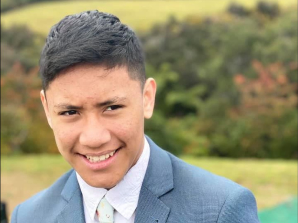 Ammon-Betham-is-the-head-boy-for-Upper-Hutt-College-in-Wellington,-New-Zealand-and-starts-his-school-day-by-attending-seminary.---January-2022.