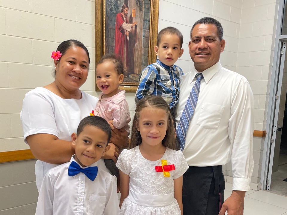 Auapaau Family, American Samoa.  24 March 2024