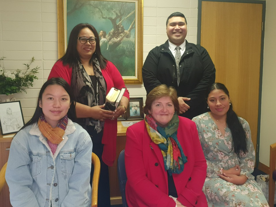 Anne Stanley MP with members of Sydney's Green Valley 1st Ward. 17 July 2022.