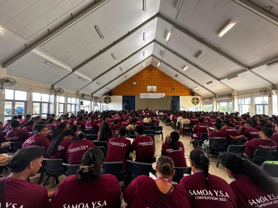 YSA convention Samoa July 2023 group.